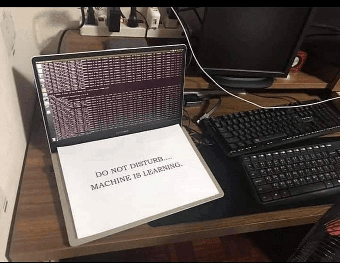 Machine is still learning